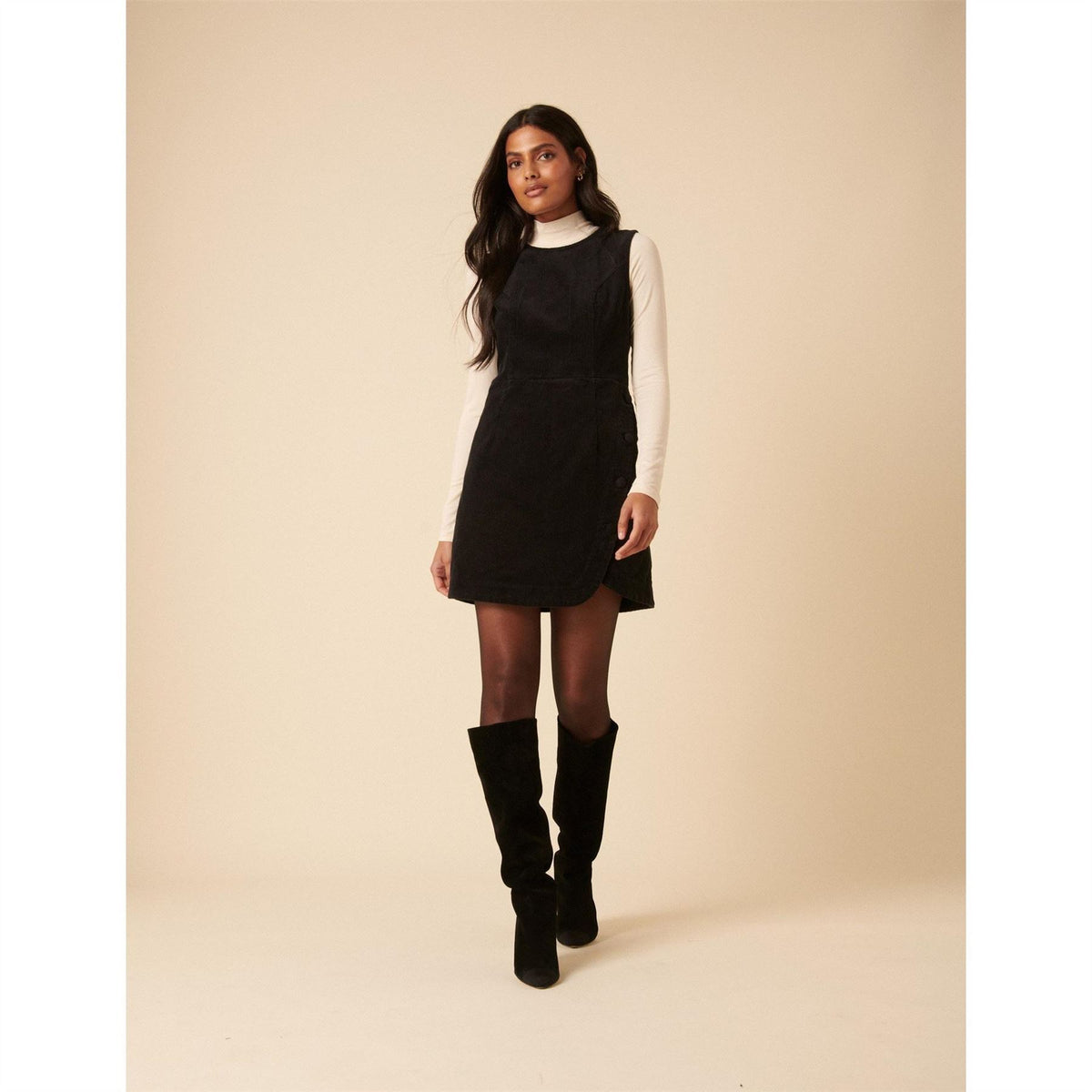 Nobodys Child Birch Pinafore Mini Dress