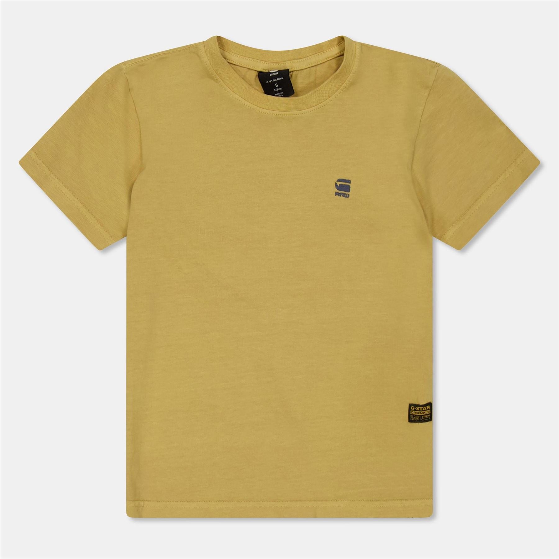 G Star Crew Neck Short Sleeve Jersey T-Shirt