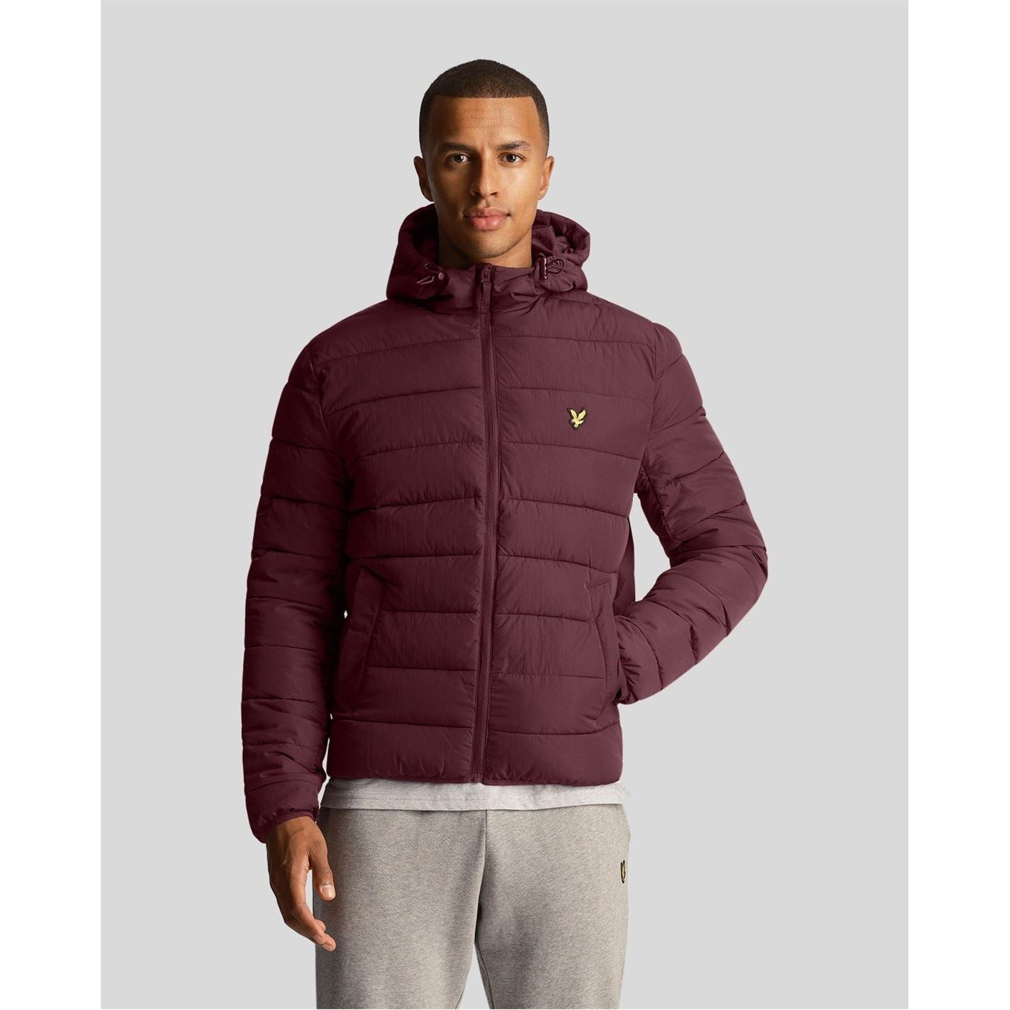 Lyle and Scott Lw Hooded Relaxed Fit Puffer Jacket