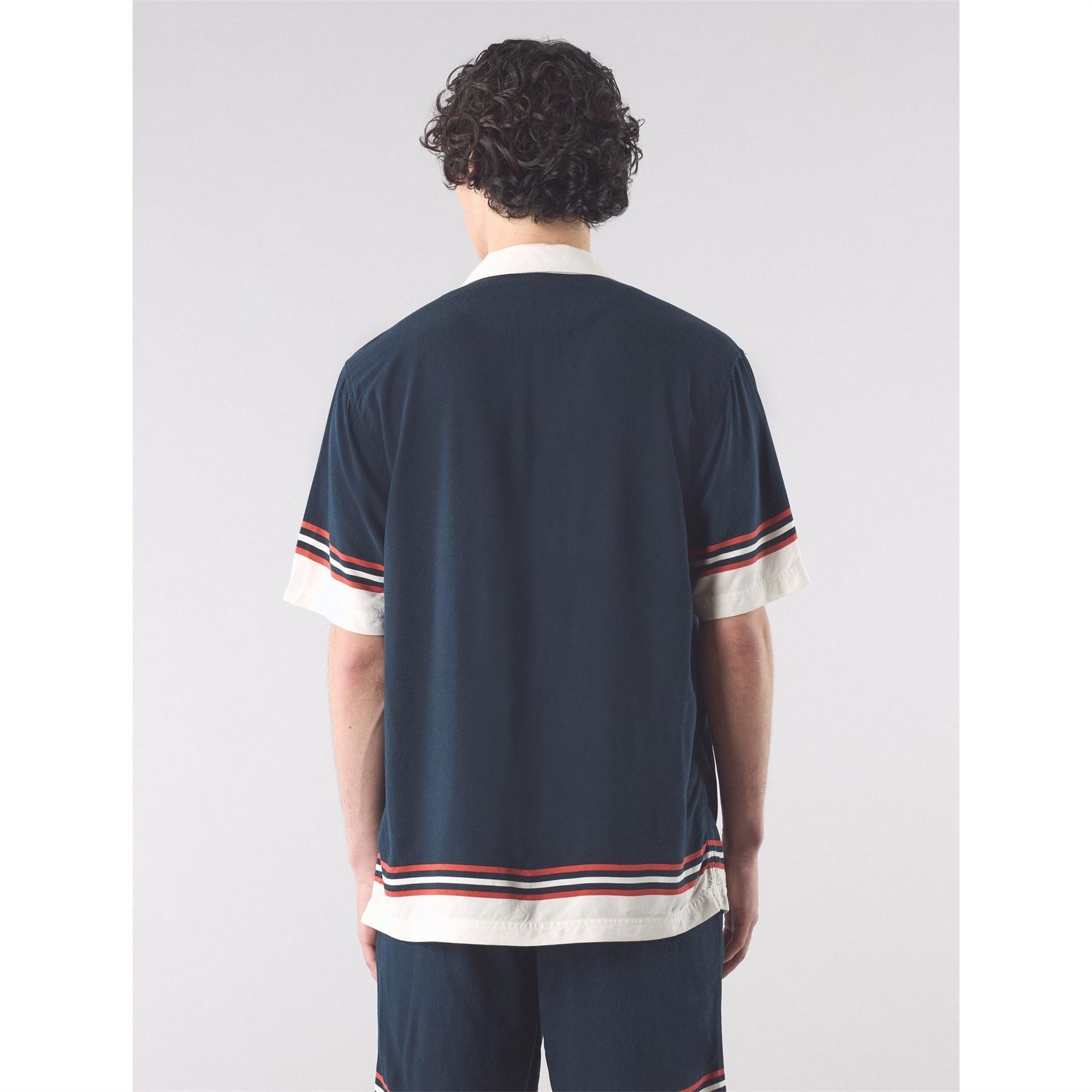 Pretty Green Valencia FC Regular Fit Short Sleeve Shirt