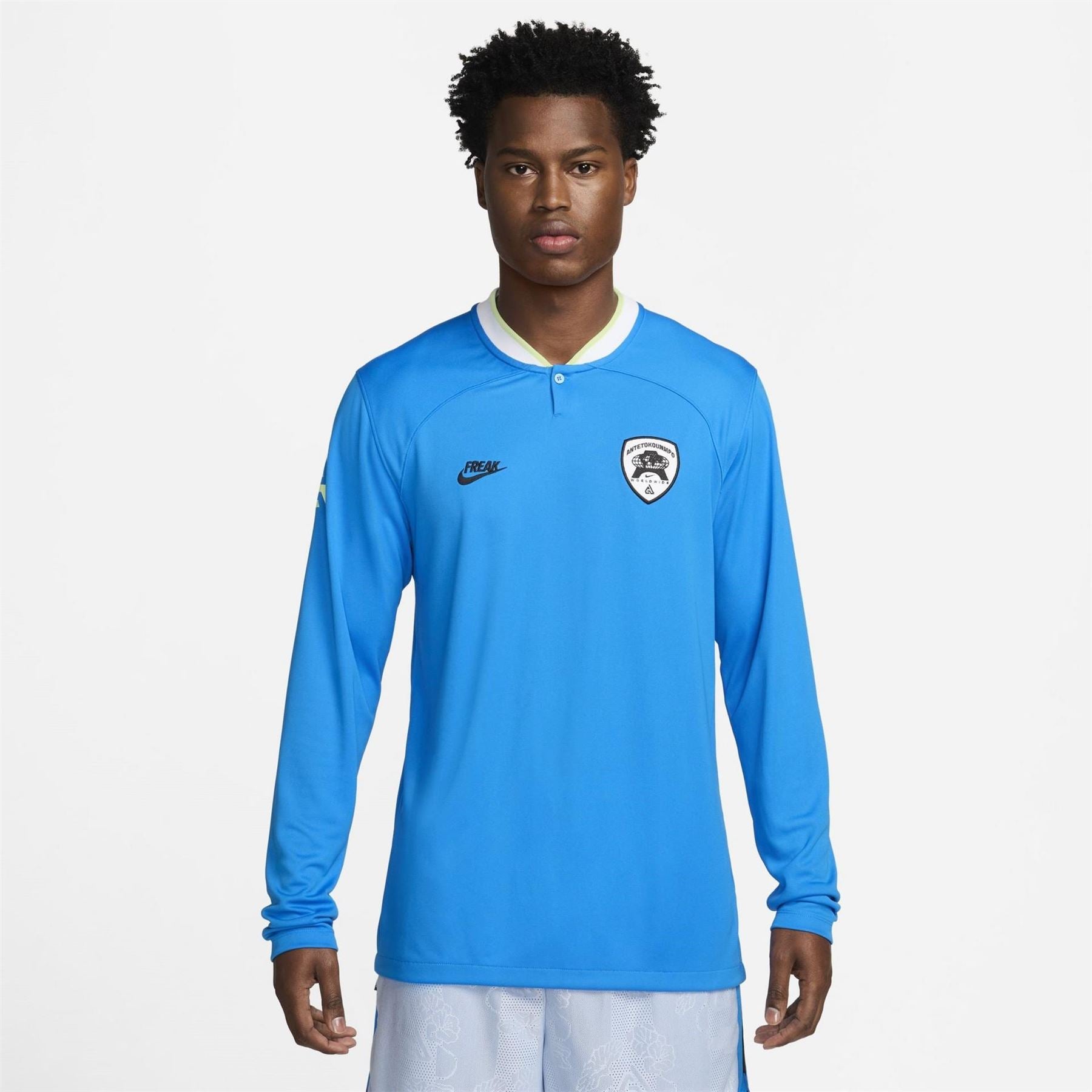 Nike Mens Dri Fit Long Sleeve Basketball Top