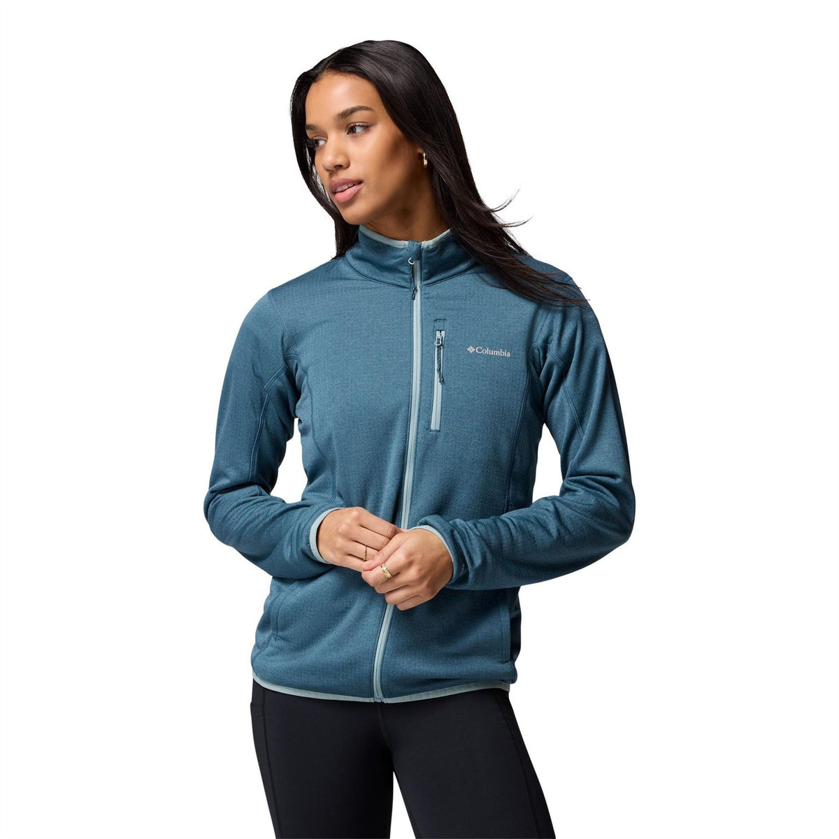 Columbia Hike™ Grid Fleece Fullzip