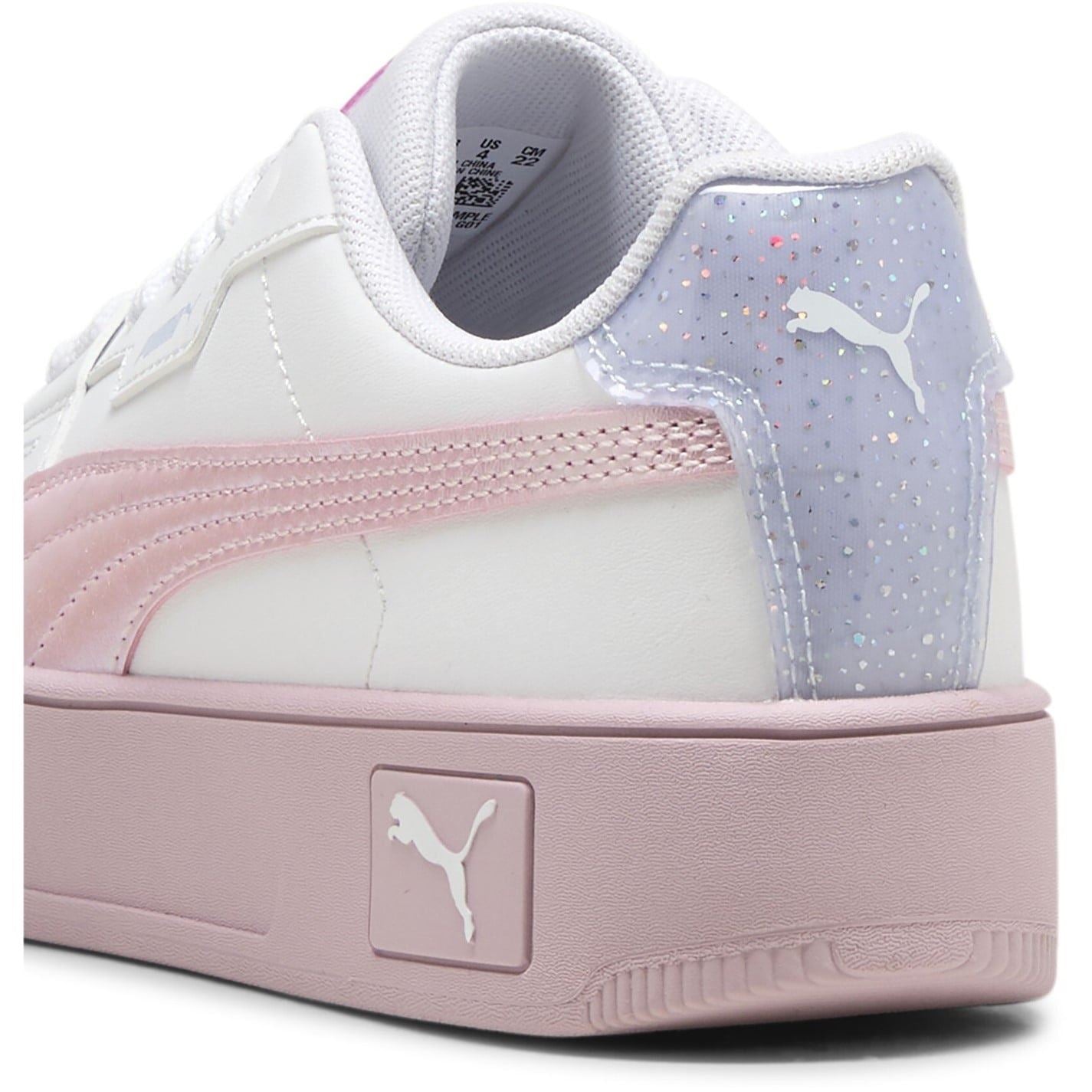 Puma Carina Street Jr Low Top Platform Trainers