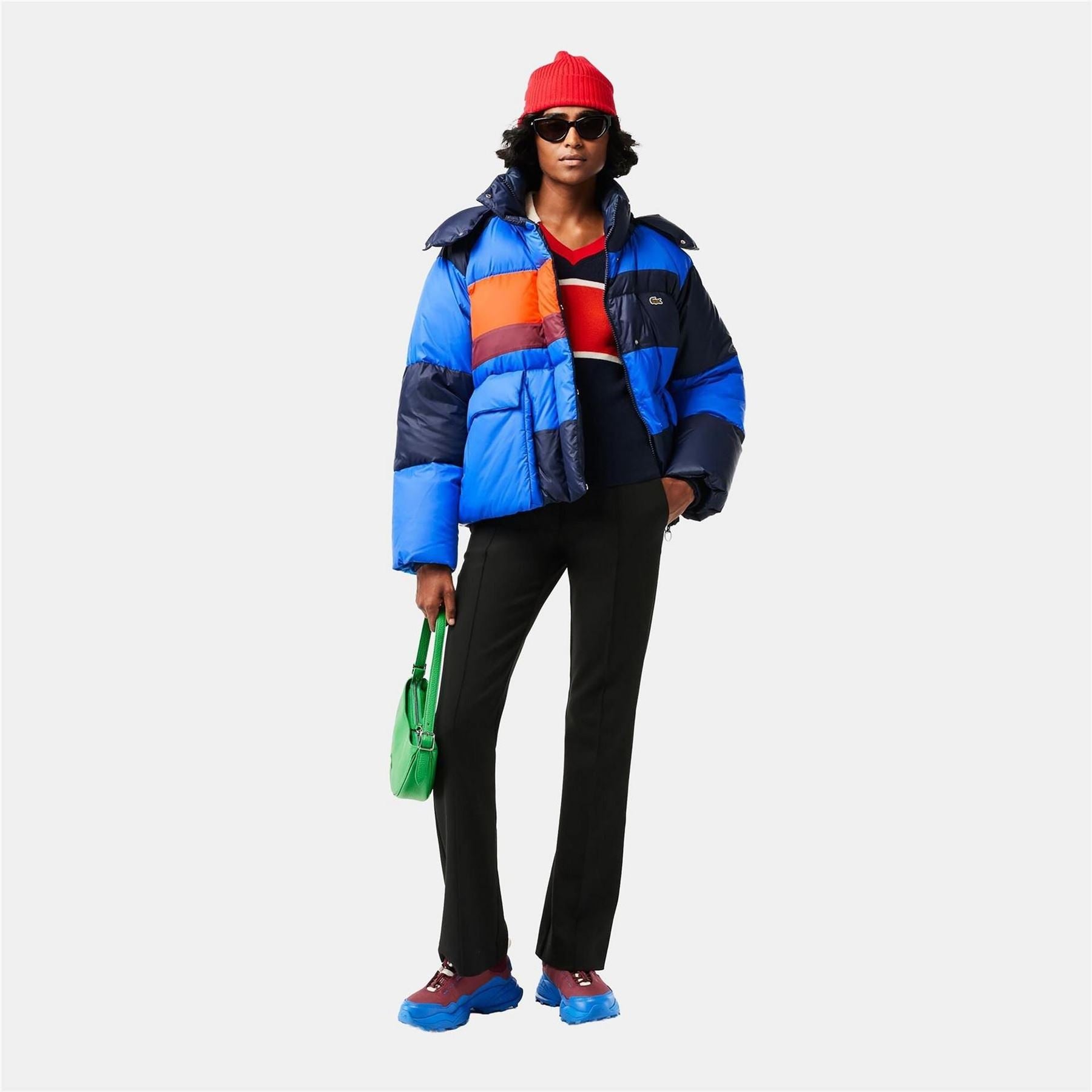 Lacoste Removable Hood Puffer Jacket