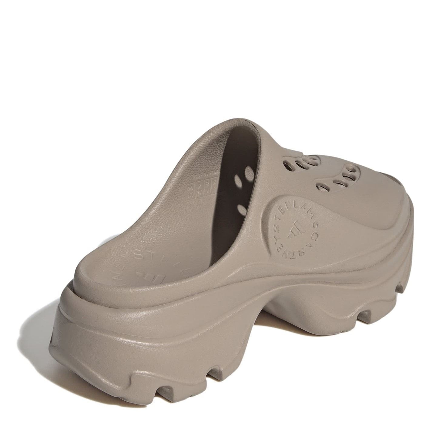 adidas Open Toe Lug Sole Slip On Shuv Clogs