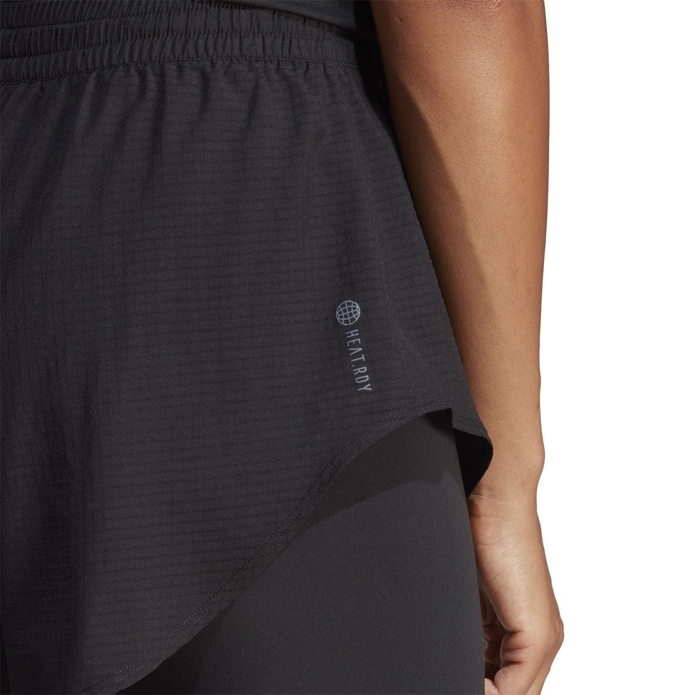 adidas Womens Hiit Heat.rdy Training 2 In 1 Shorts