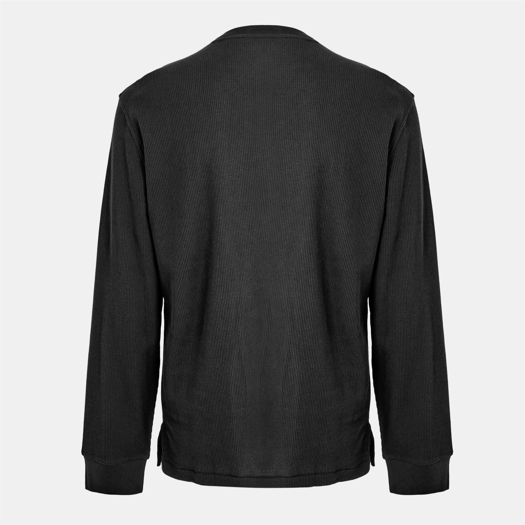 Polo Ralph Lauren Waffle Henley Long Sleeve T-Shirt