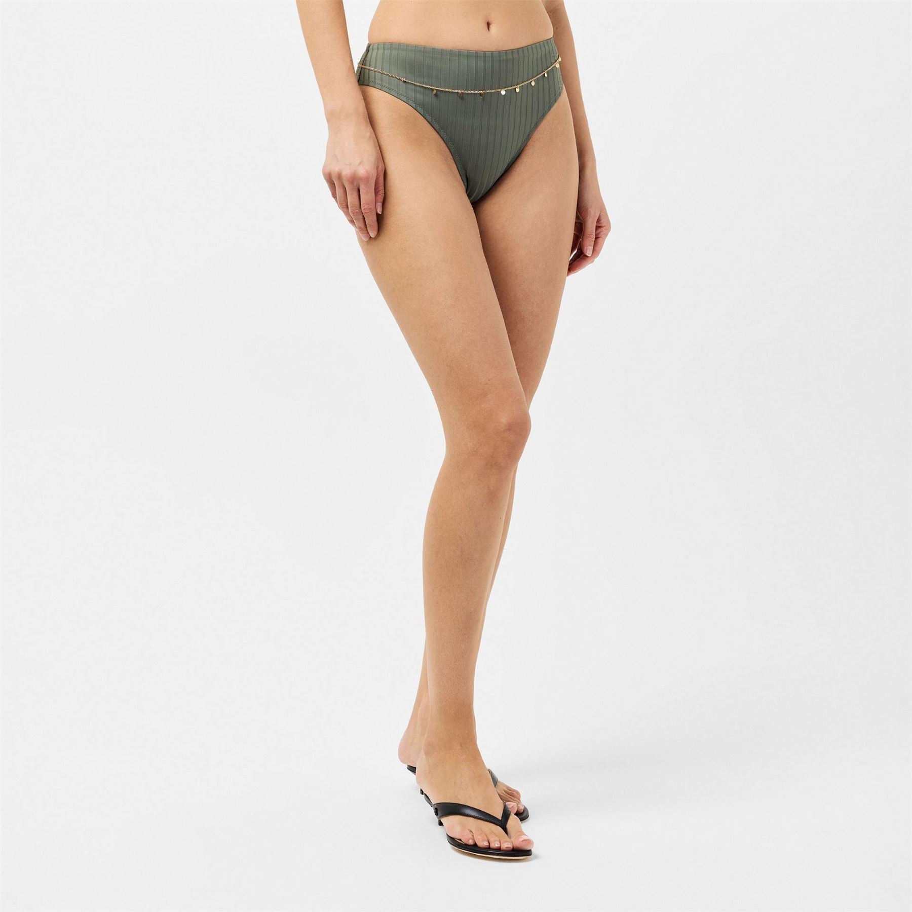 Chelsea Peers Chelsp Heavyweight High Waisted Bikini Bottoms