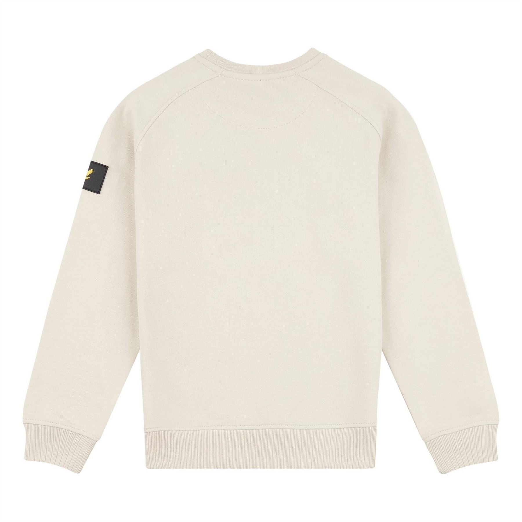 Lyle and Scott Oversized Raglan Logo Patch Crew Sweatshirt