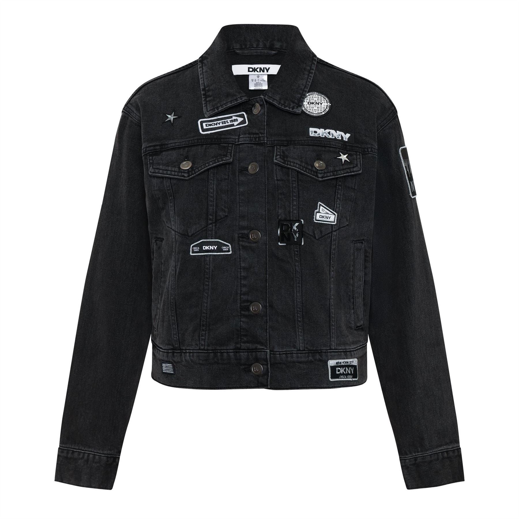 DKNY L S Pins N Patc