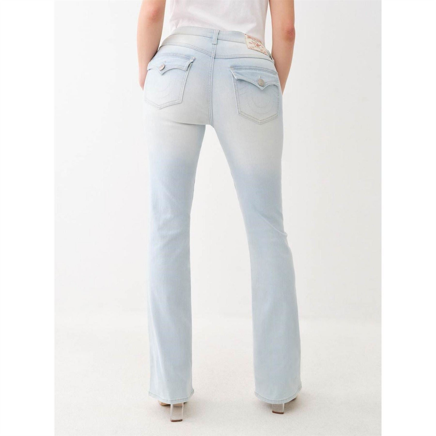True Religion Mid Rise Bootcut Regular Fit Jeans