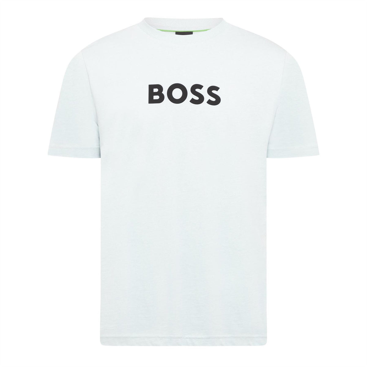 Boss Crew Neck Text Graphic Short Sleeve Regular Fit T-Shirt