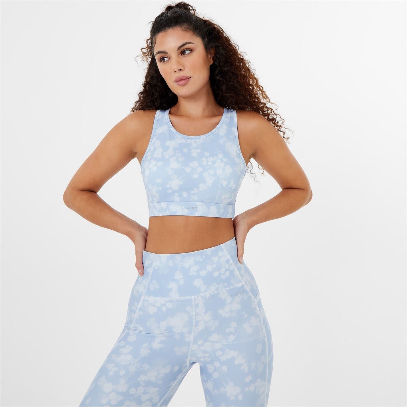 USA Pro Core Racer Back Sports Bra Ladies