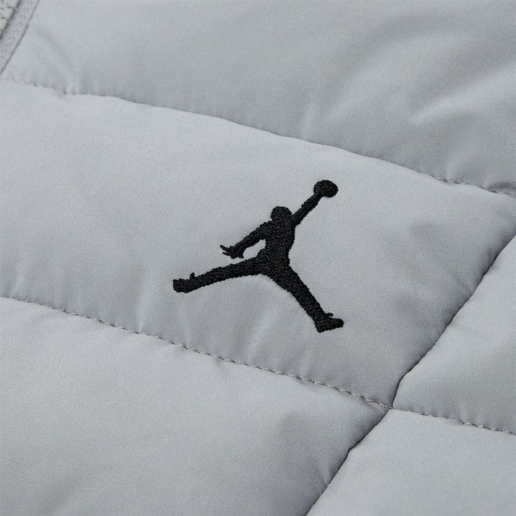 Air Jordan Jn71 Full Zip Hooded Puffer Jacket