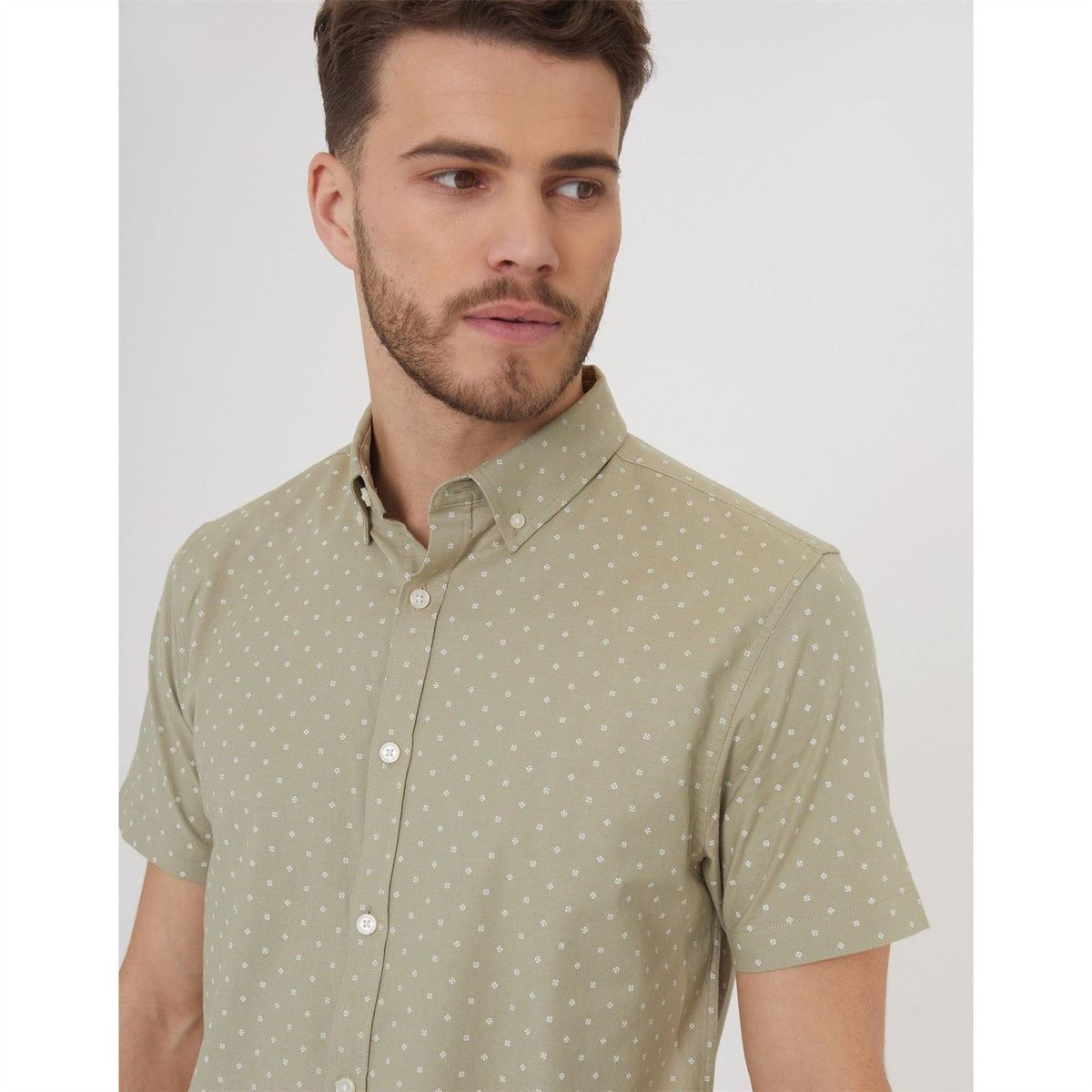 Threadbare Leo Regular Fit Short Sleeve Shirt