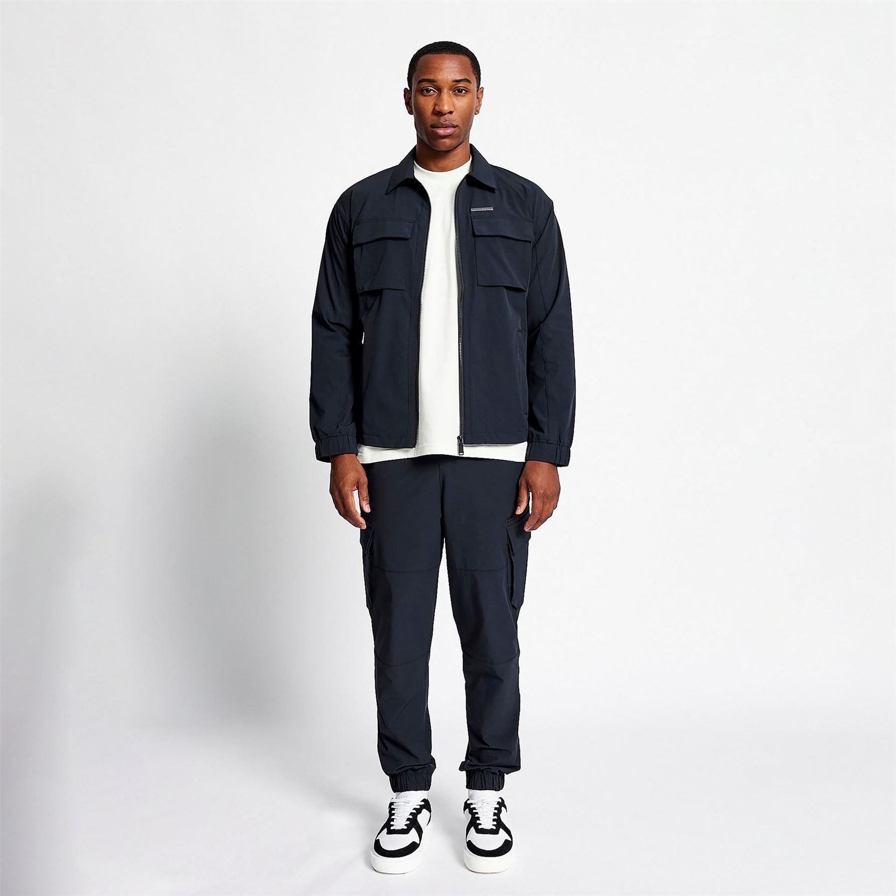 Madison Barclay Flat Iron Zip Overshirt