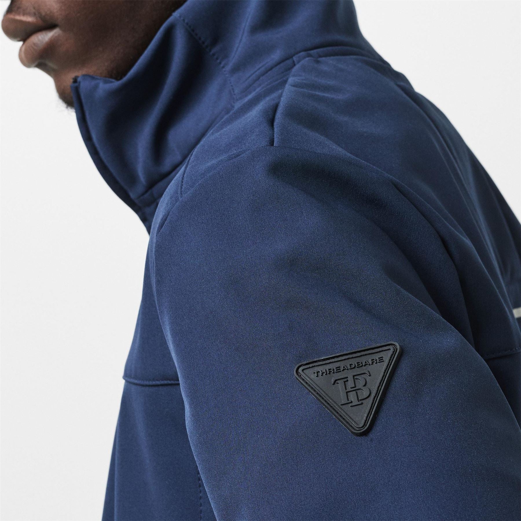 Threadbare Jester High Neck Regular Fit Rain Jacket