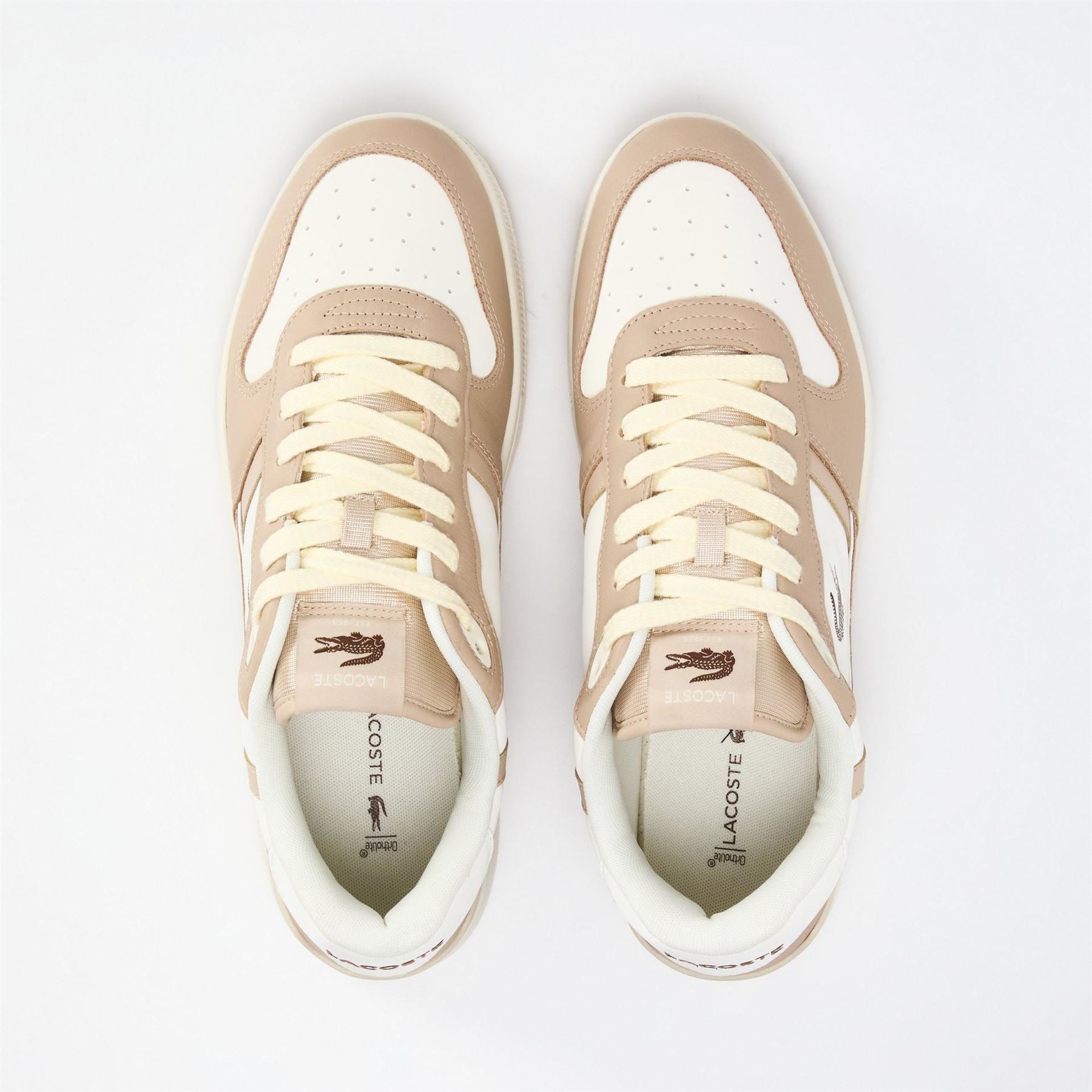 Lacoste T Clip Low Top Built-In Heel Sneakers