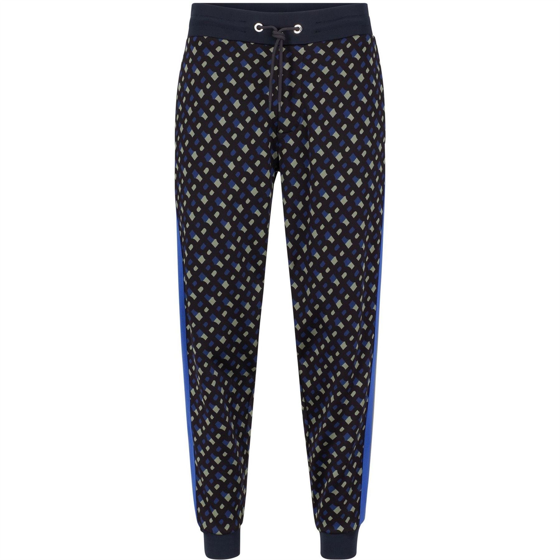 Boss Lamont Geometric Patterned Slim Joggers
