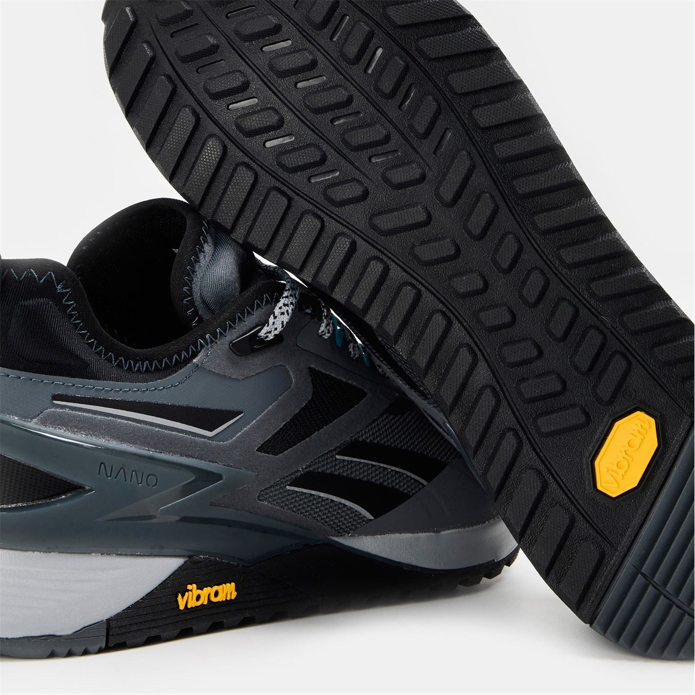 Reebok Nano X3 Adv Round Toe Flat Heel Sneakers