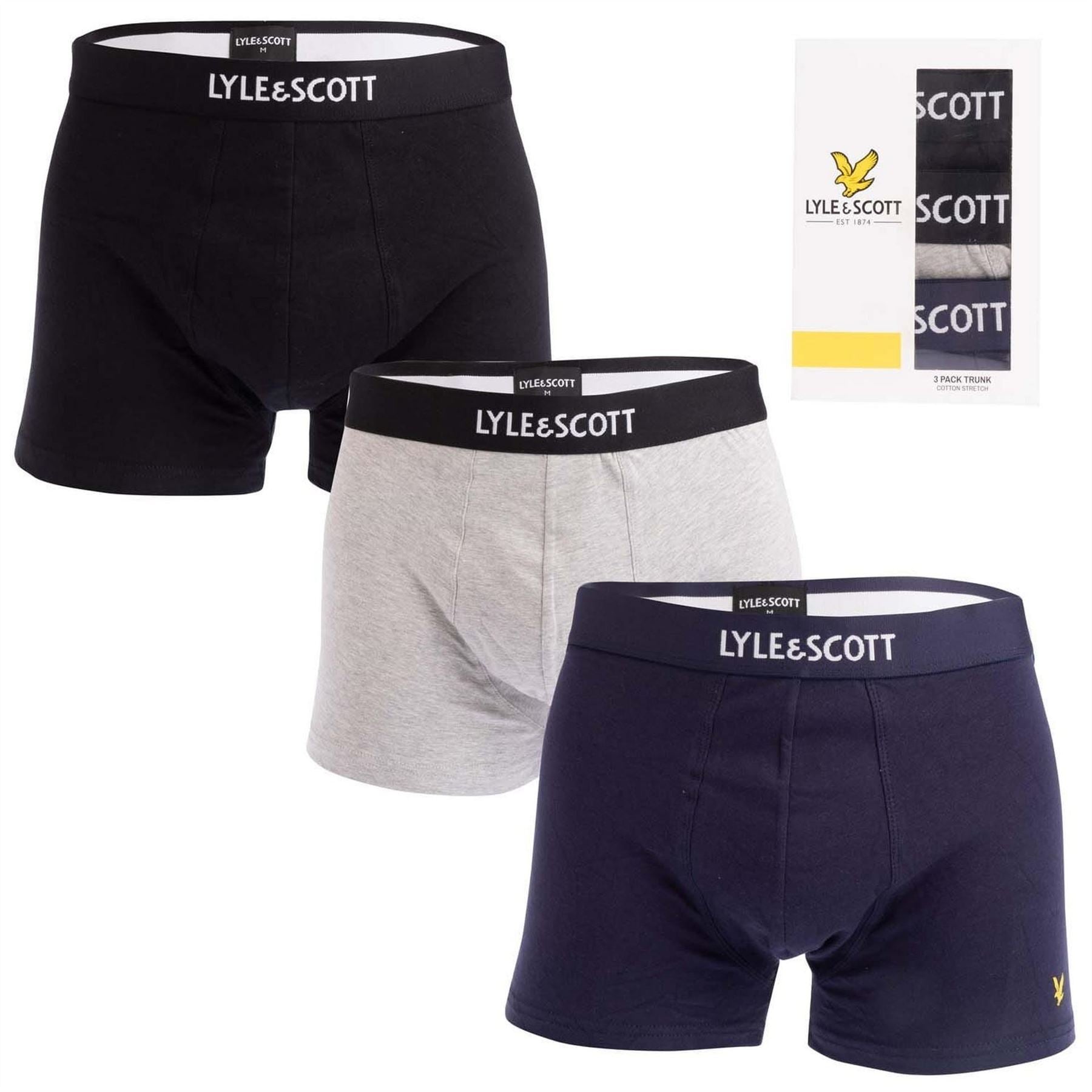Lyle and Scott 3 Pack Boxer Shorts