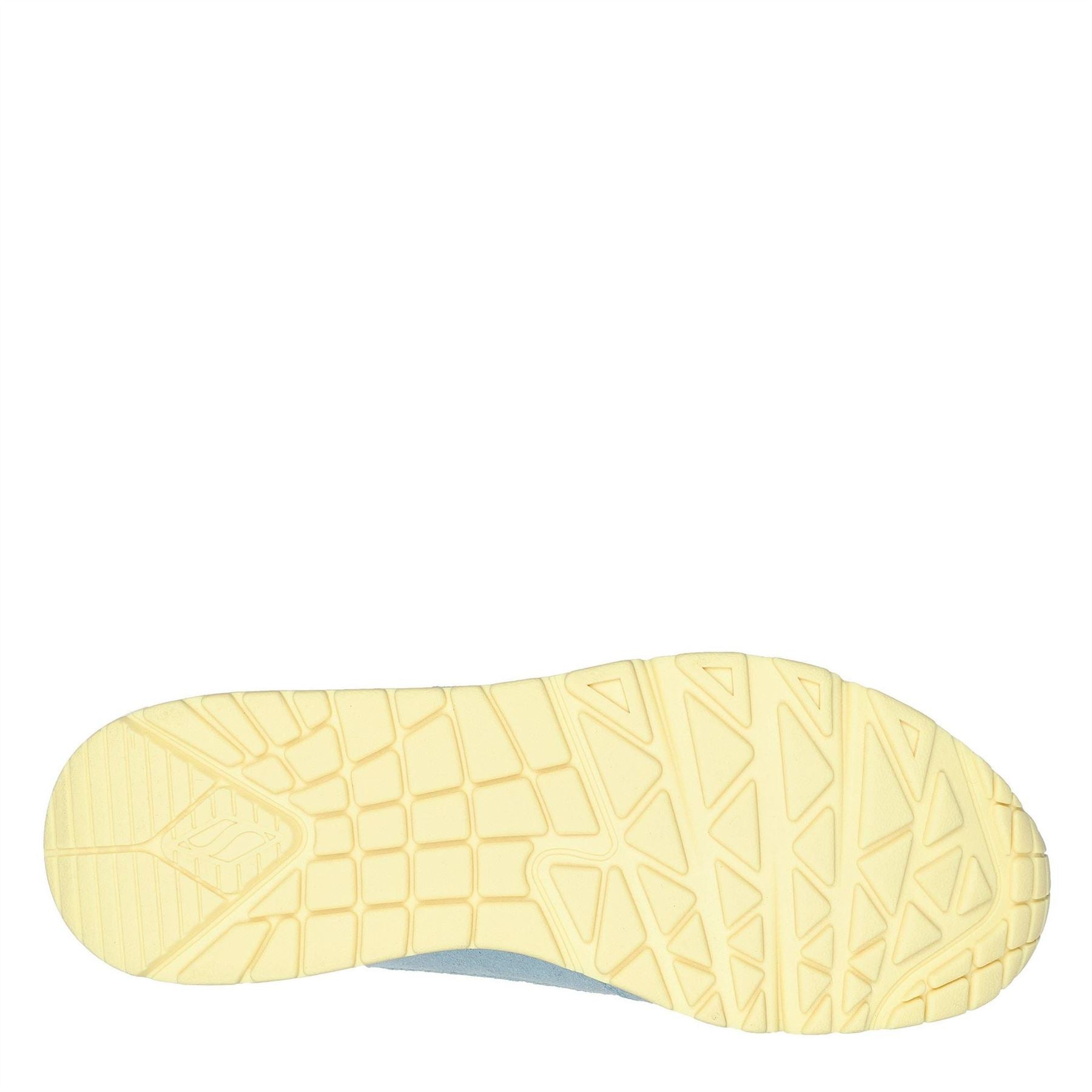 Skechers Womens And  Perforated Duraleather Lace Low Top Trainers
