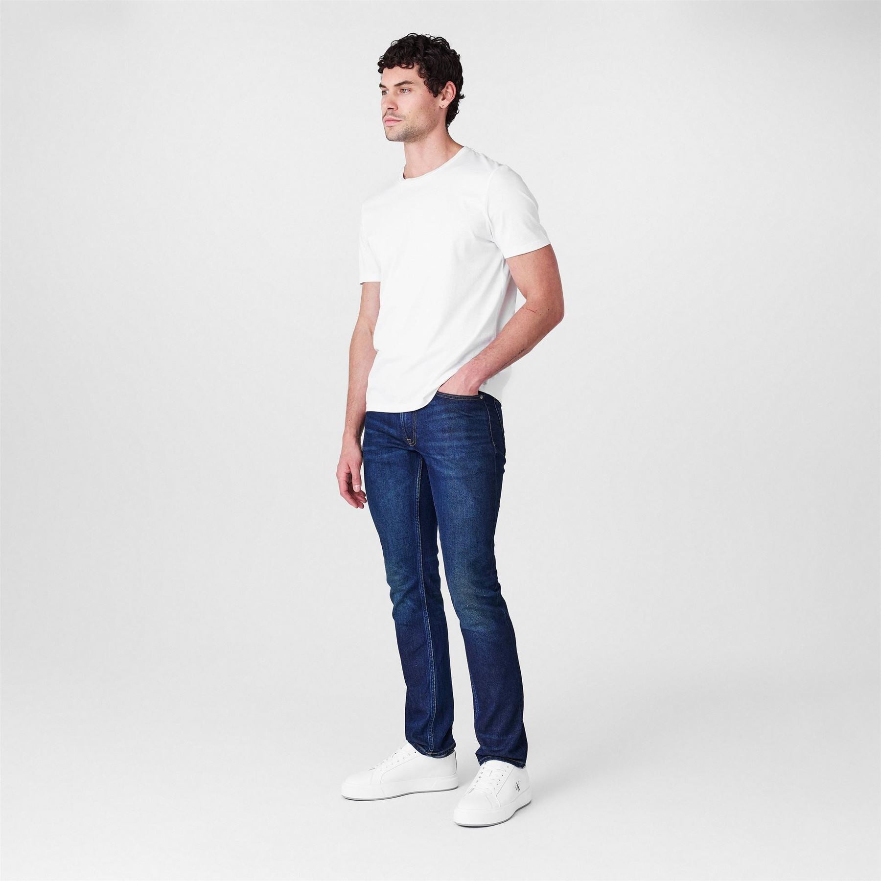 Calvin Klein Basket Cupsole Court Trainers