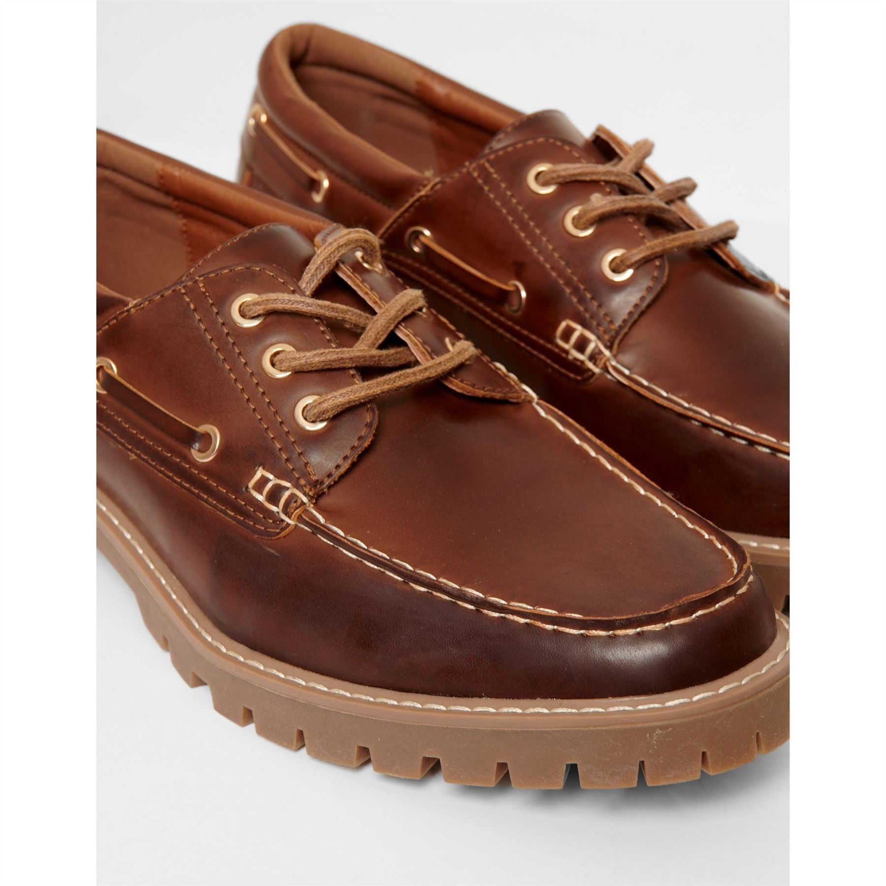 Threadbare Arrowton Moc Toe Lug Sole Loafers