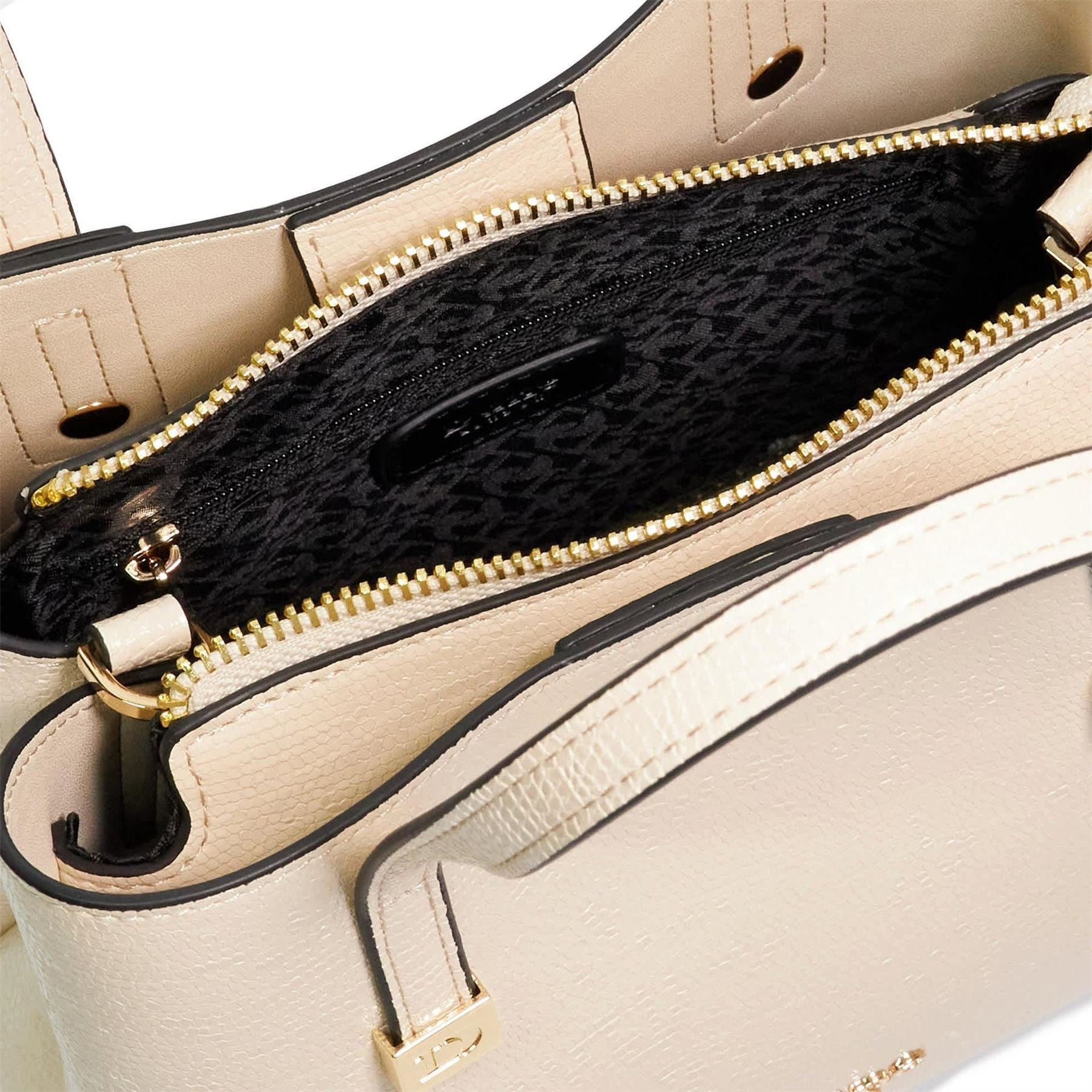 Dune London Dominantly Marble Patterned Tote with Gold Tone Hardware