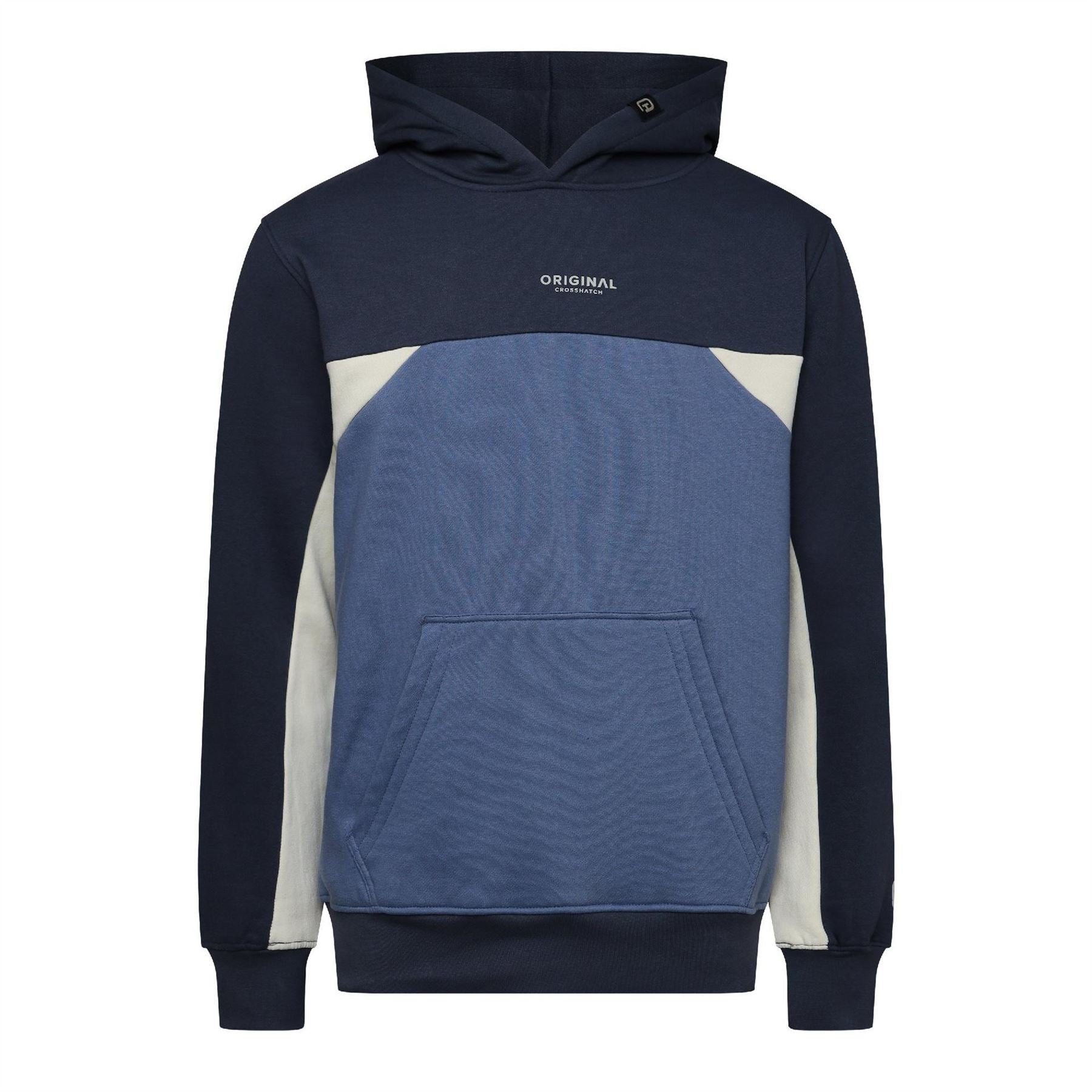 Crosshatch Castlebay Hooded Neck Kangaroo Pocket Sweatshirt