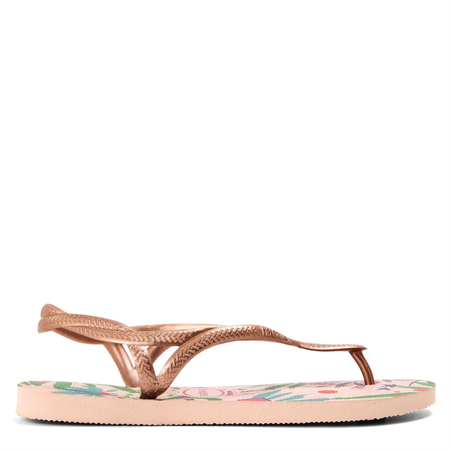 Havaianas Luna Floral Print Flip Flops