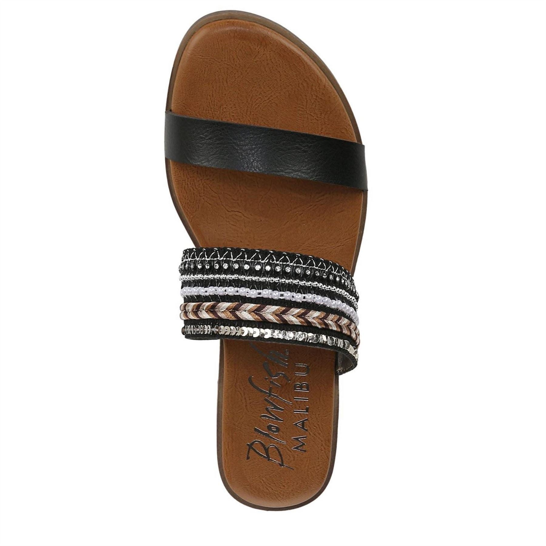 Blowfish Malibu Embellished Slide Sandals
