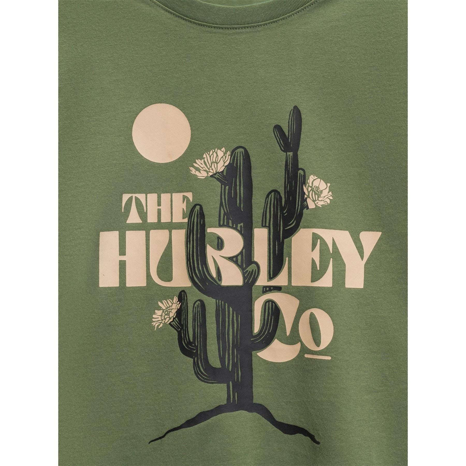 Hurley Desert Graphic Crew Neck Short Sleeve T-Shirt