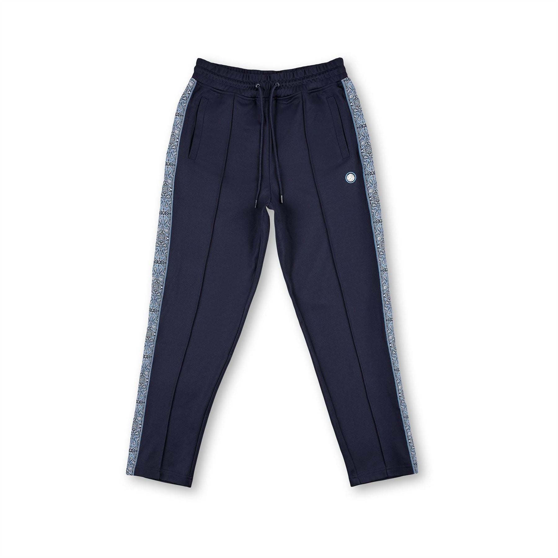 Pretty Green Paisley Patterned Straight Leg Track Pants