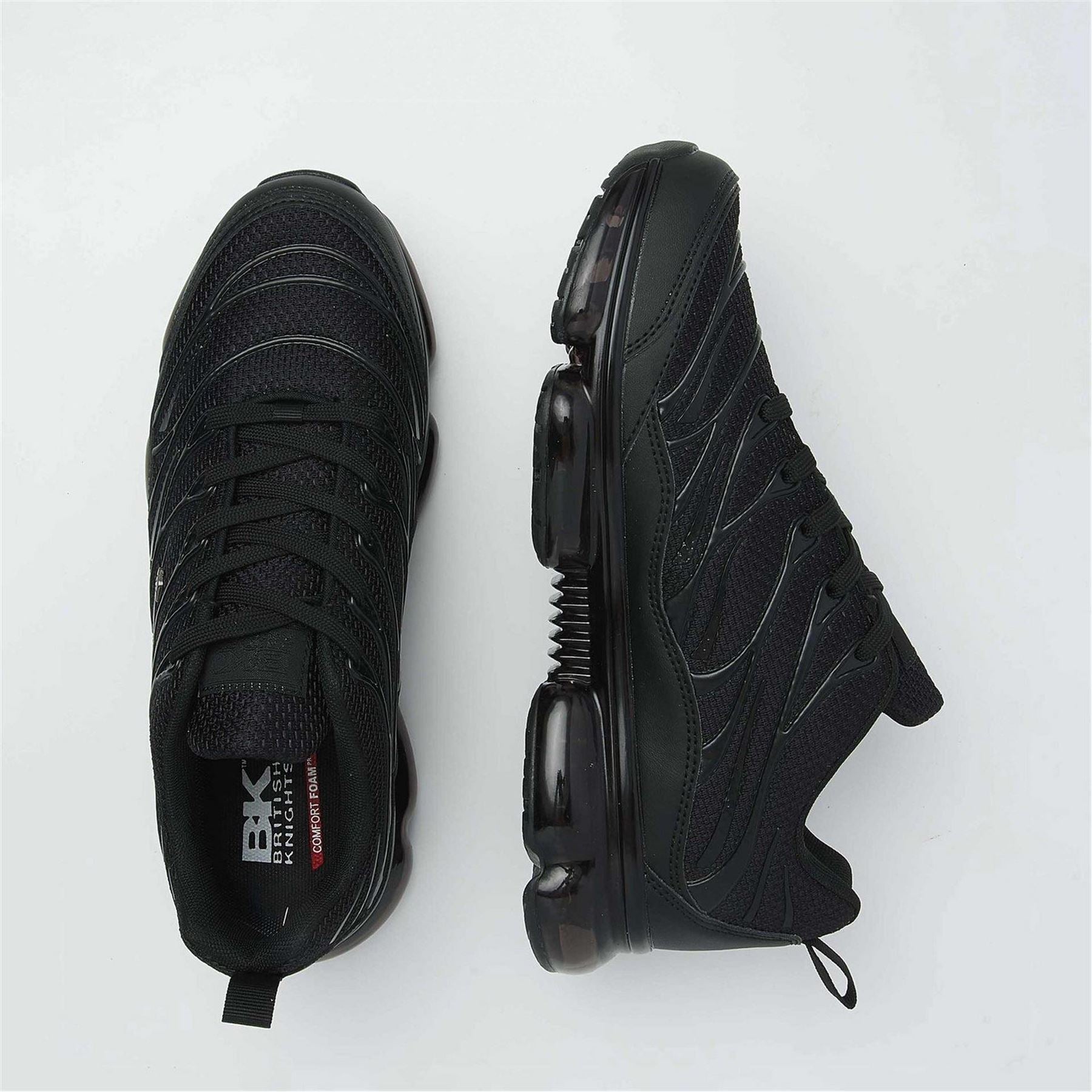 British Knights Urbex Wave Patterned Lace-Up Sneakers
