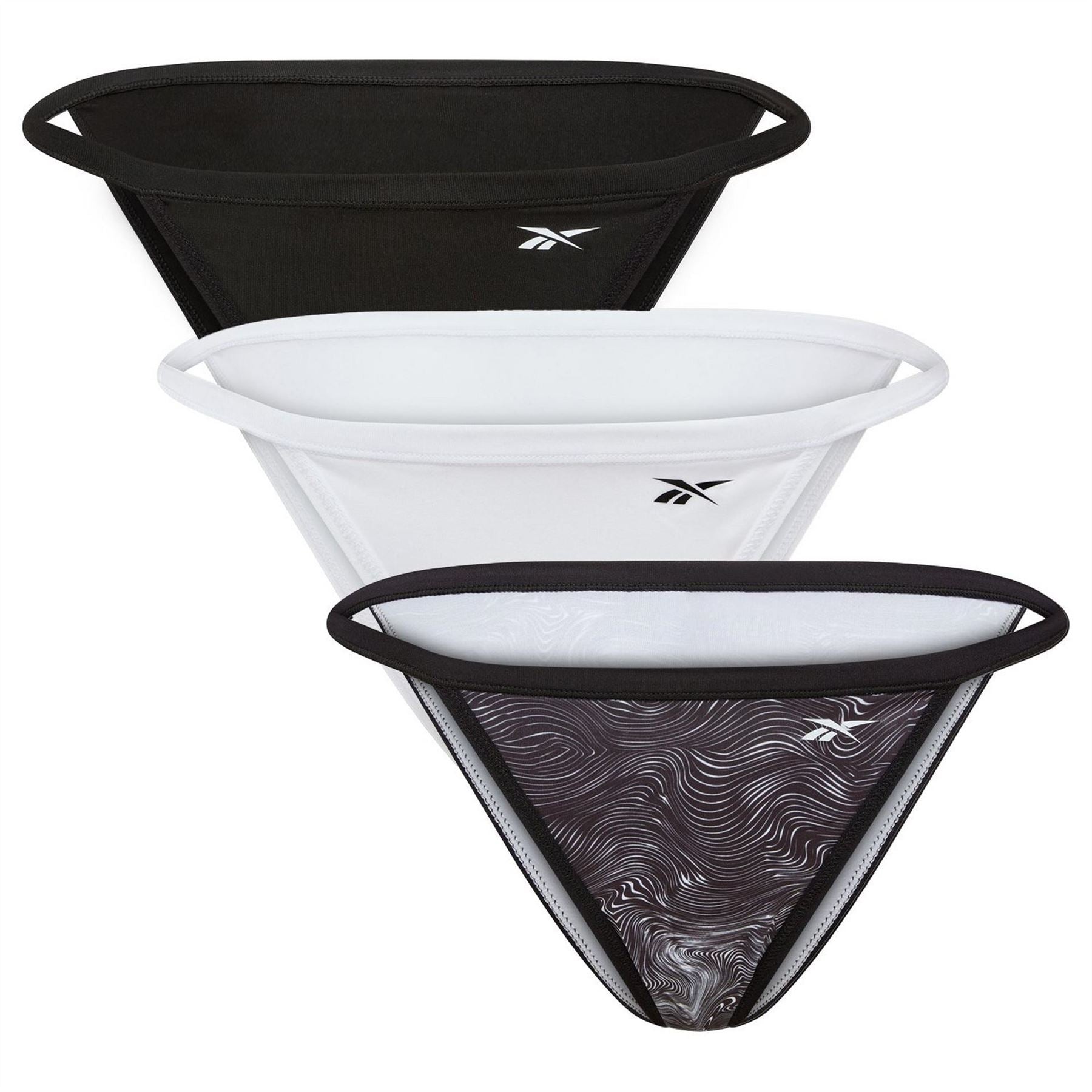 Reebok 3 Pack Tanga Briefs Mandy