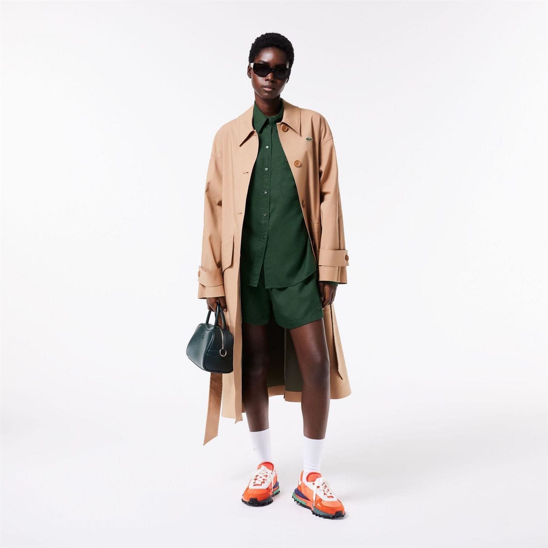 Lacoste Oversized Lyocell Shirt