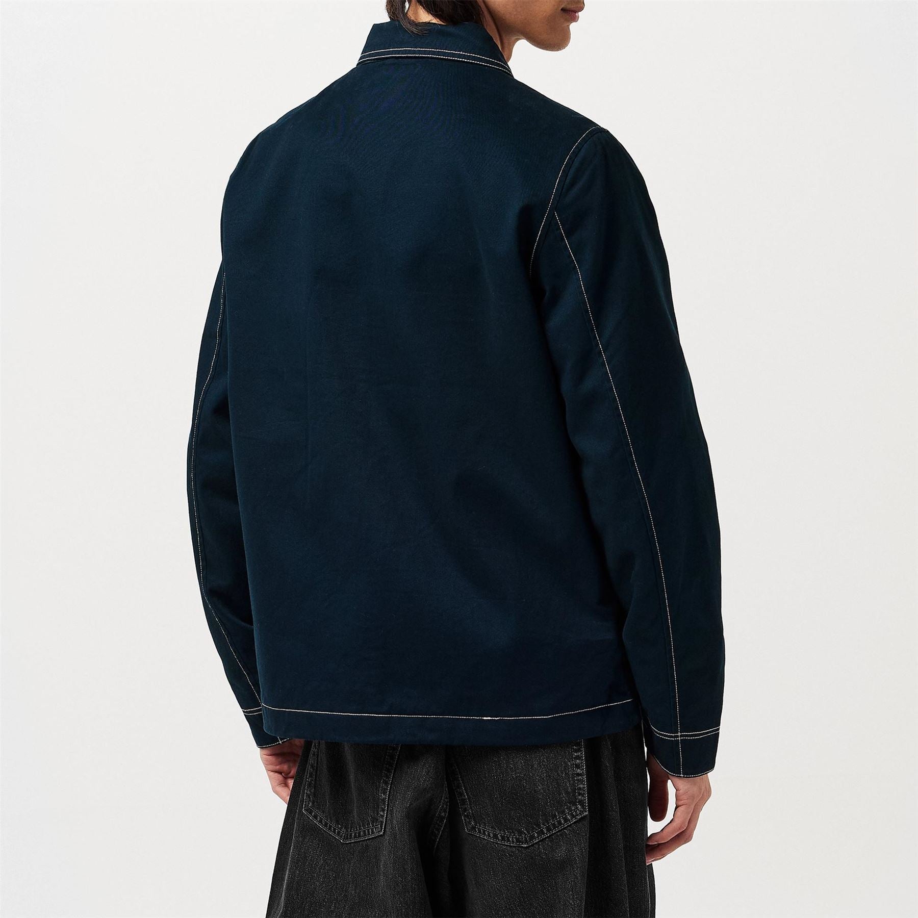 Farah Collared Neck Regular Fit Coach Jacket