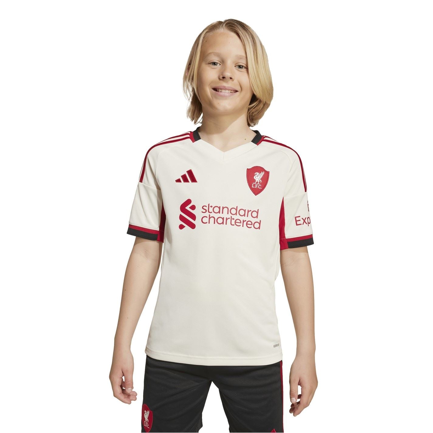 adidas Liverpool Away Shirt 2025 2026 Juniors