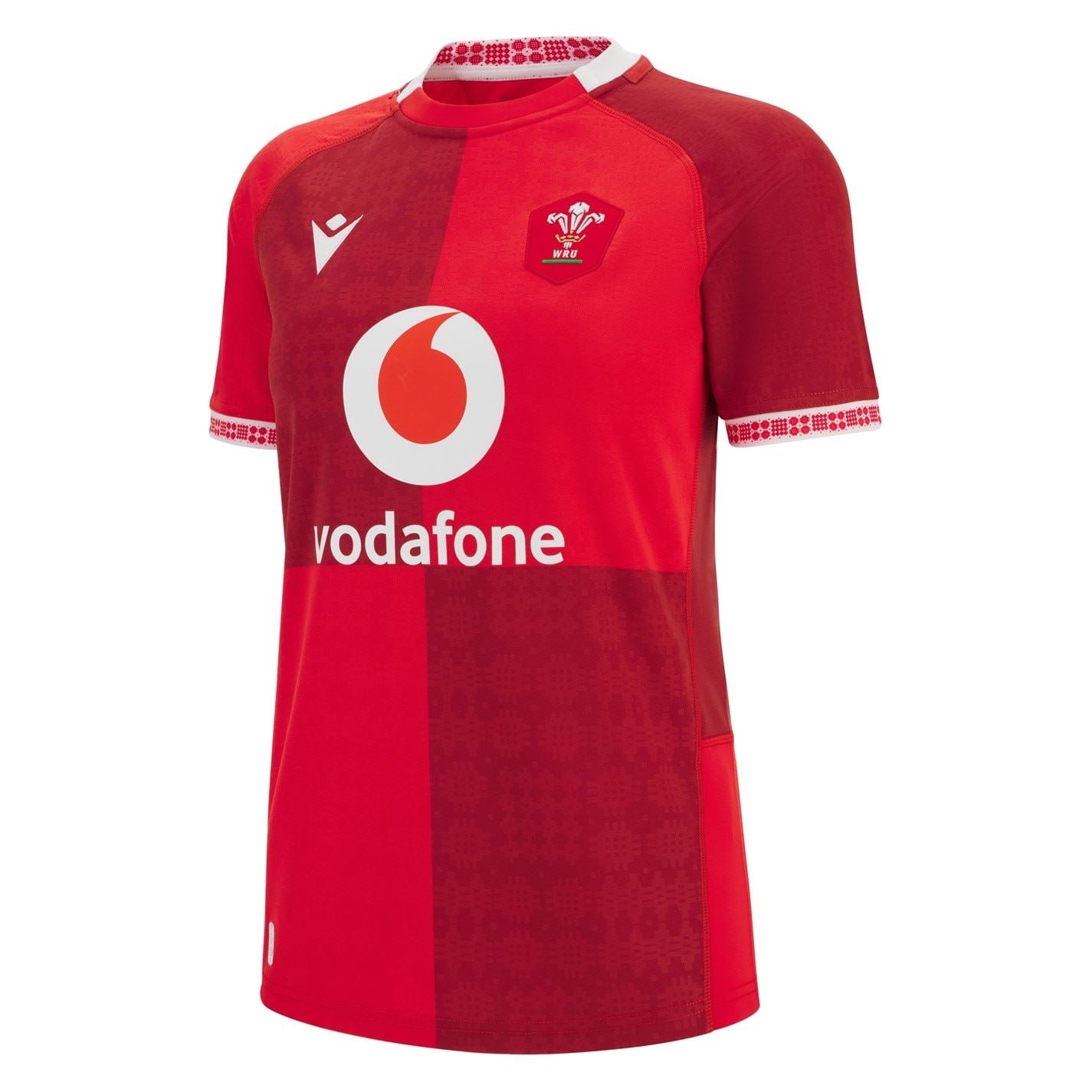 Macron Womens Wales Rugby Home Shirt 2025
