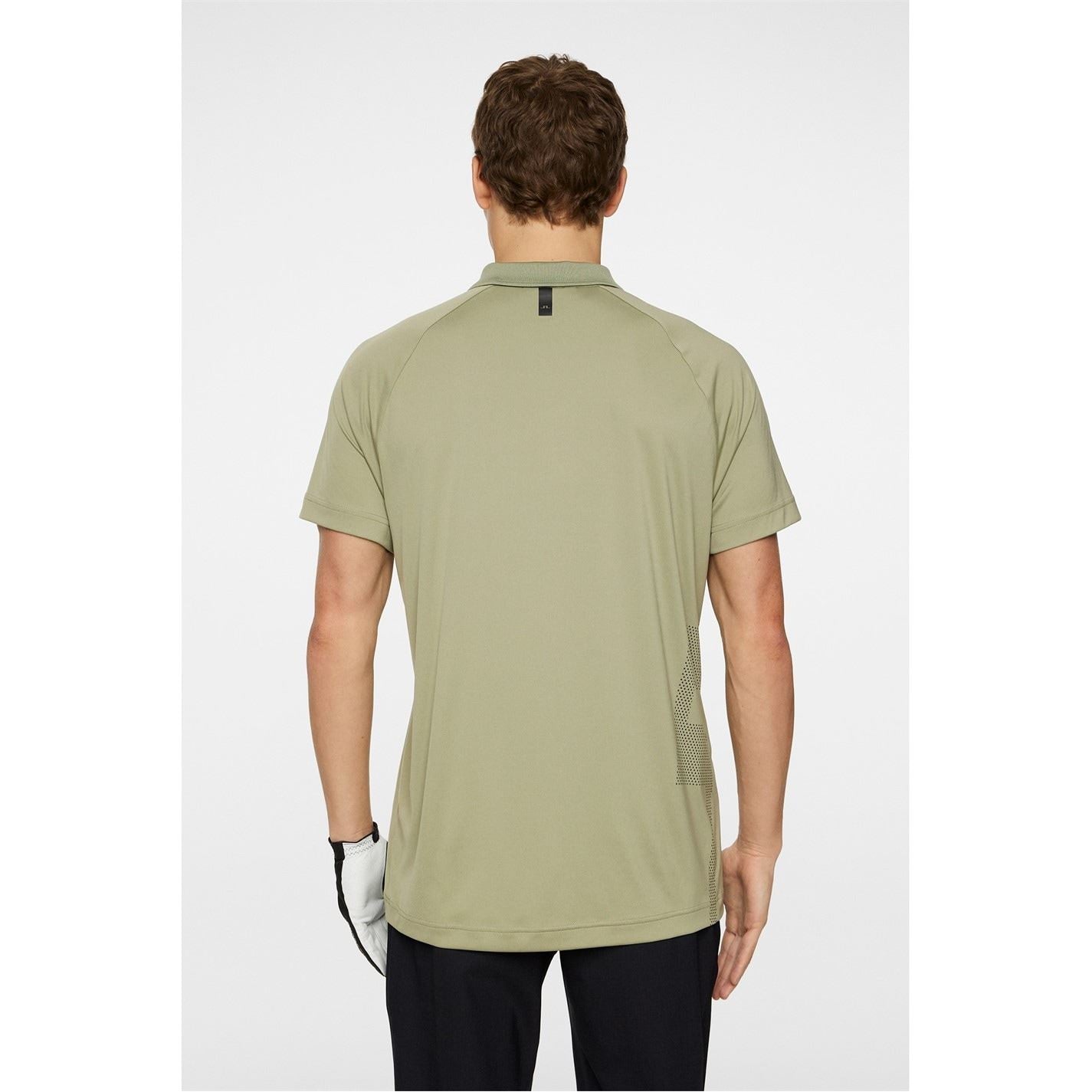 J Lindeberg Golf Sola Regular Fit Raglan Sleeve Polo