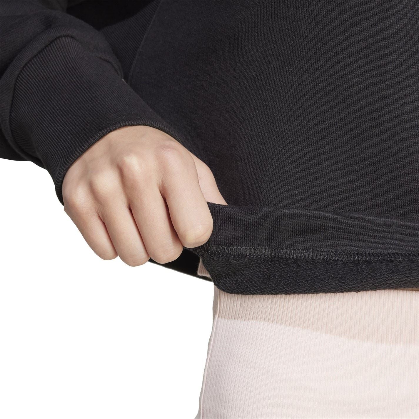 adidas Womens All Szn French Terry Polo Sweatshirt