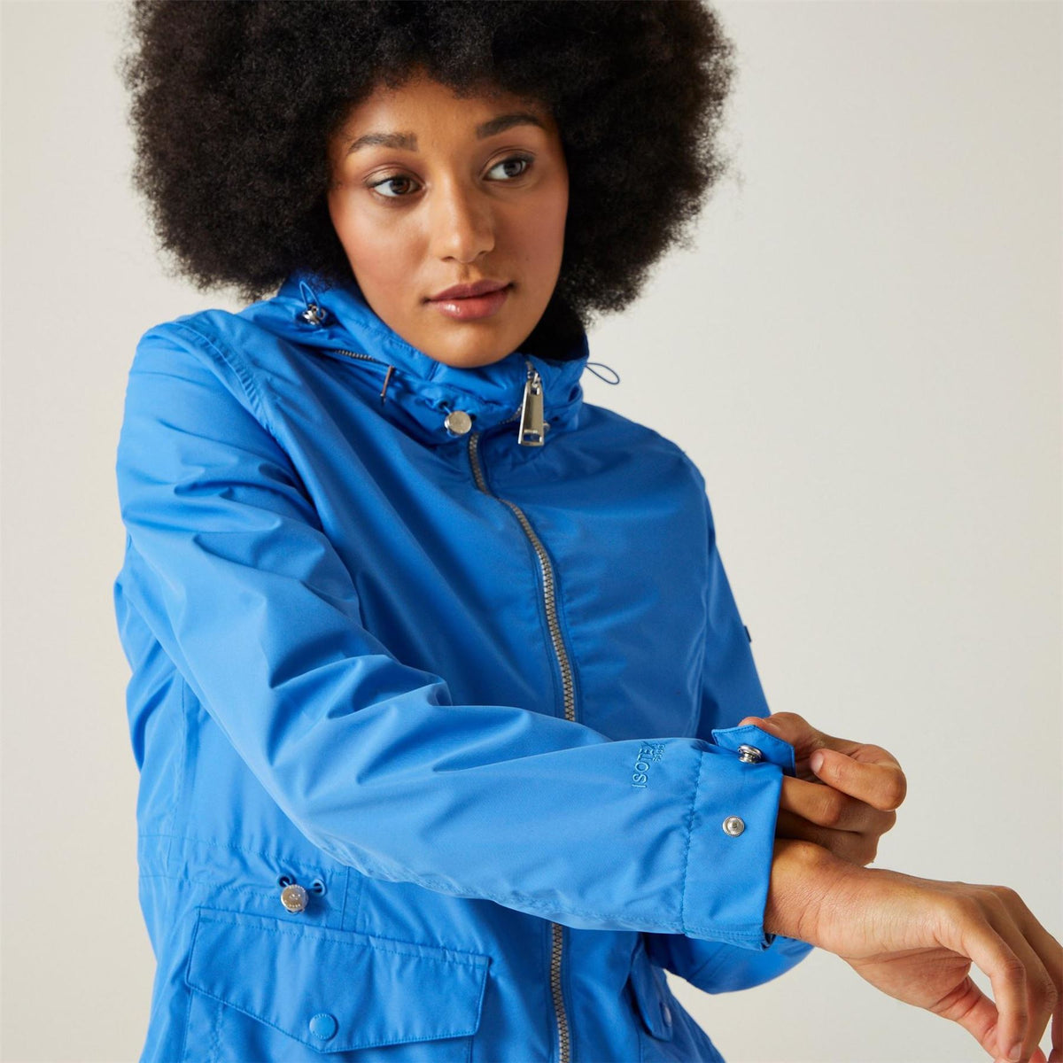 Regatta Navassa Isotex 10000 Windproof Hooded Full Zip Waterproof Jacket