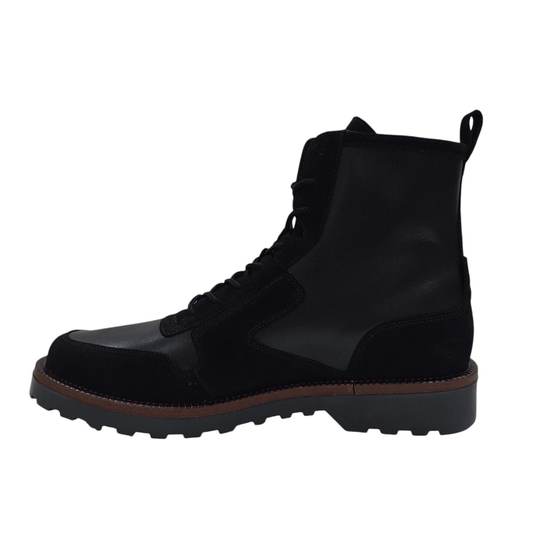 Firetrap Akashi Leather Ankle Lace Up Hiker Boots