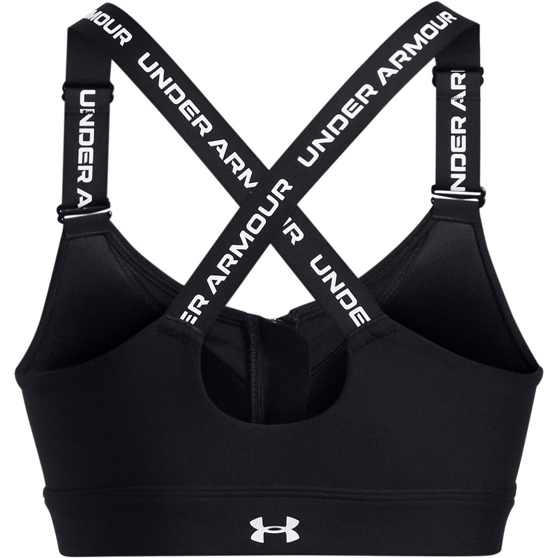 Under Armour Womens Armour Ua Infinity High Zip 2.0 Bra Impact Sports