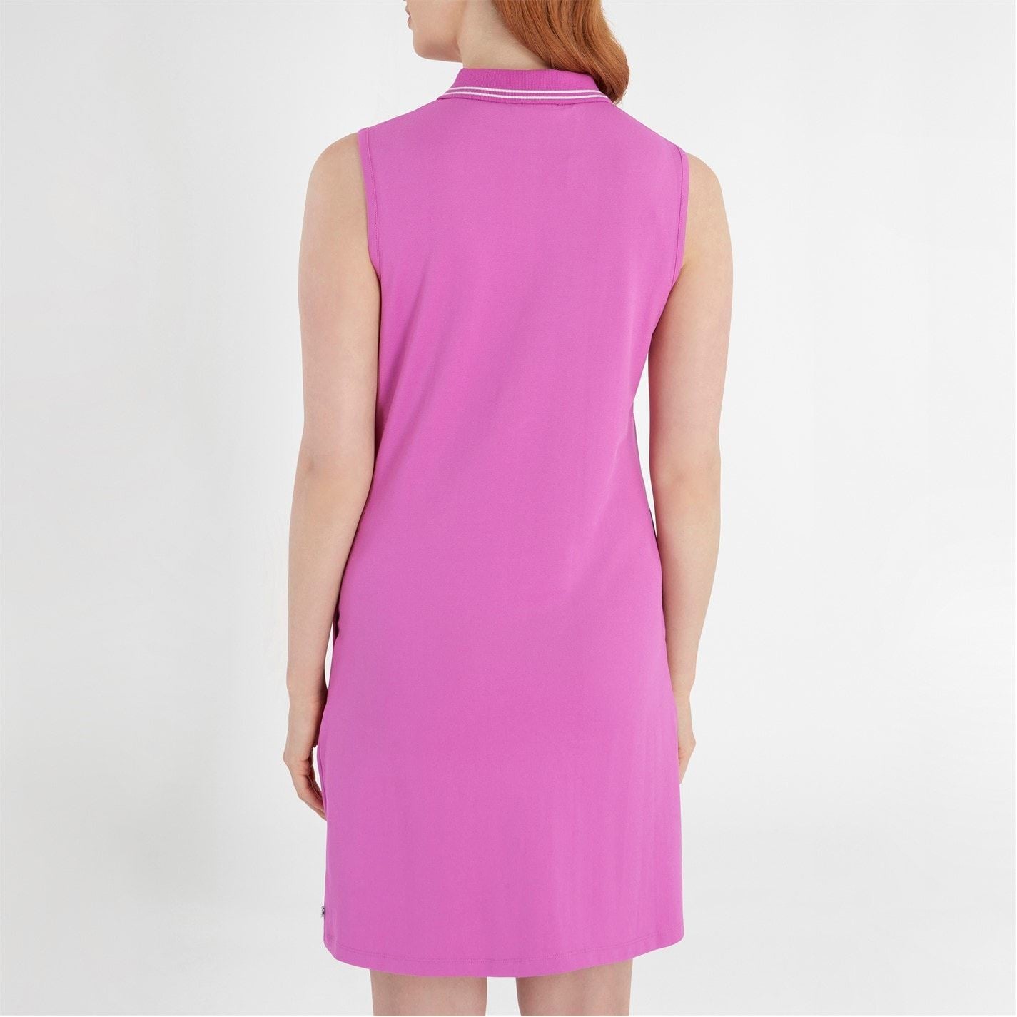 Calvin Klein Golf G Collared Neck Knee Length Shift Dress