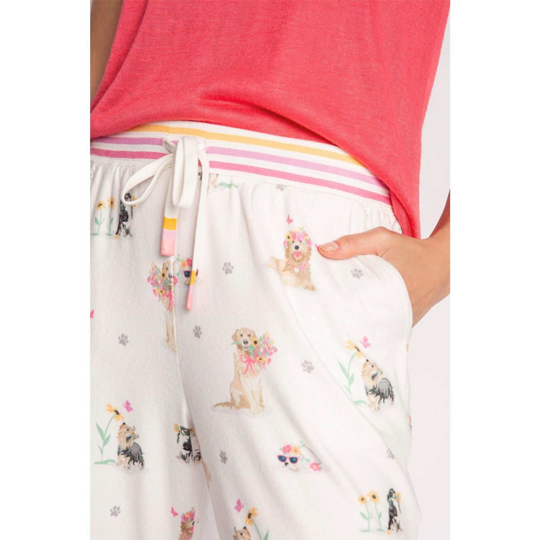 PJ Salvage Fleece Jogger Shorts