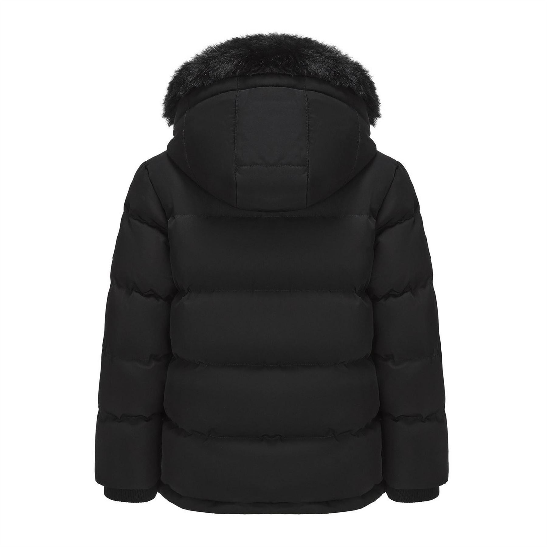 SoulCal Boys 2 Zip Bubble Jacket Junior