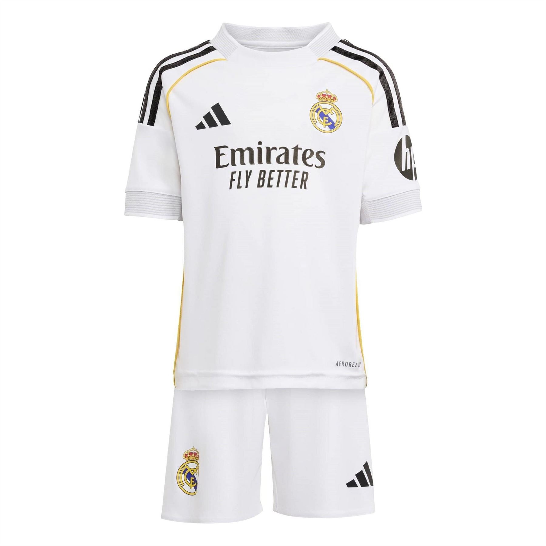 adidas Real Madrid Home Minikit 2025 2026 Infants