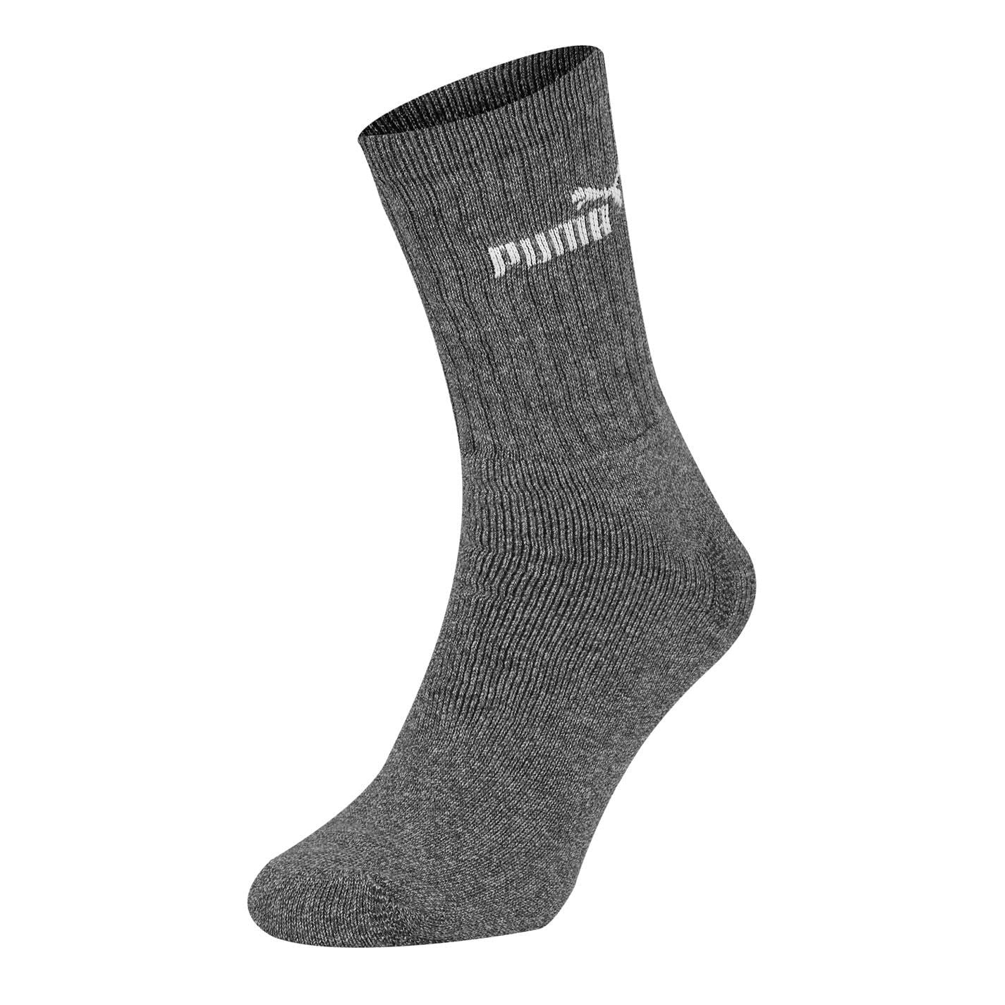 Puma Mens 3 Pack Crew Socks